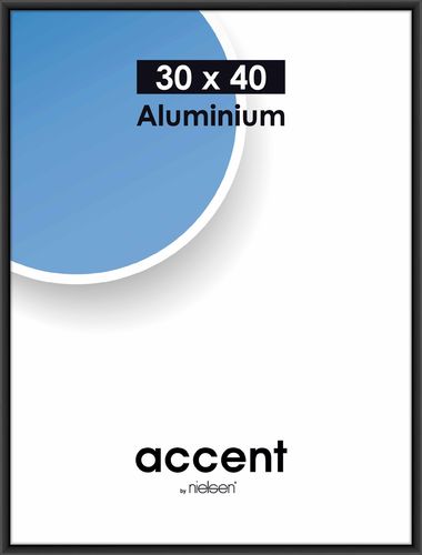 Accent 30x40 cm, musta