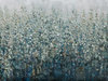 Sininen kukkameri 120 x 90 cm