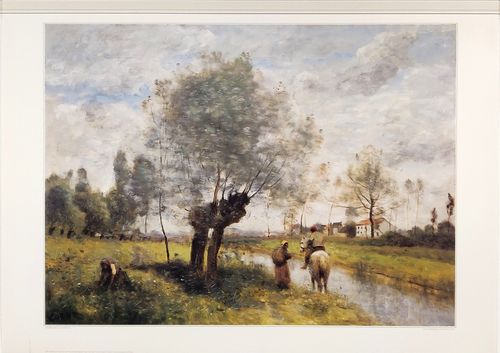 Landscape at Coubron (50 x 70)